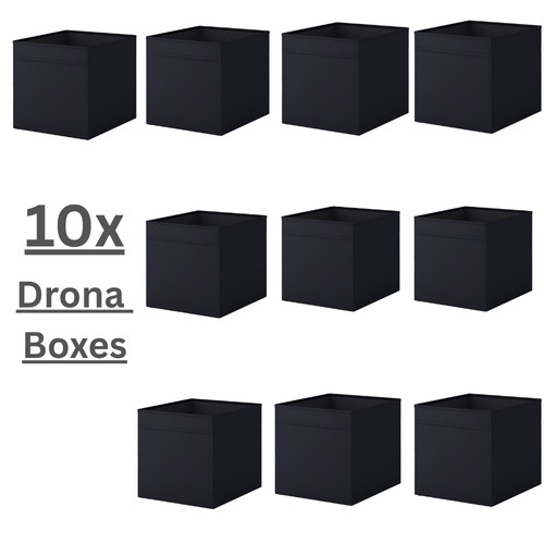 10x nuove scatole portaoggetti - nuove,