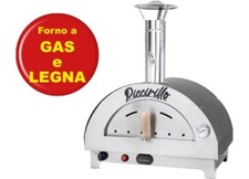 Forno a legna e gas GPL da