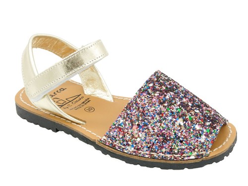 Sandali bambina glitter avarca - sandali,