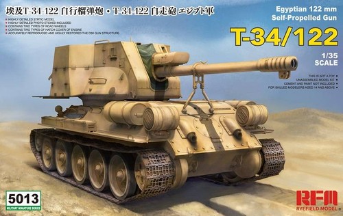Modello carro 122 - modello, t-34/122