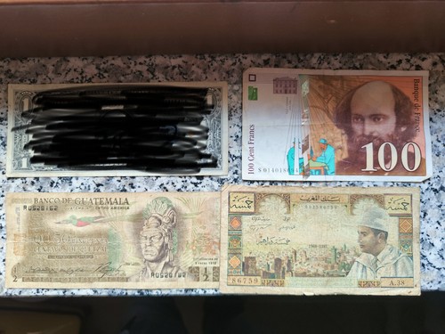 Lotto banconote mondiali - banconote,