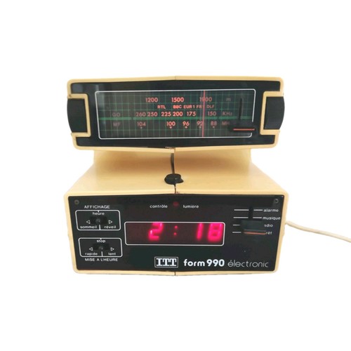 Radio reveil space age - reveil,