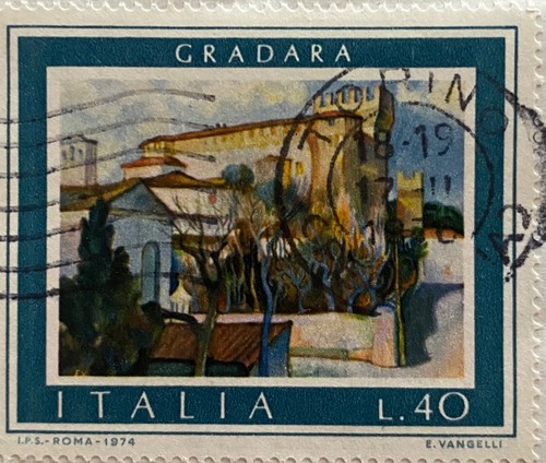 Francobollo turismo 1974 - turismo,