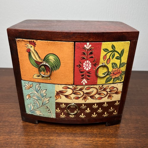 Hand painted wooden - hand,