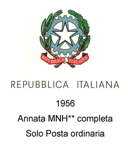 Italia repubblica 1956 - italia,