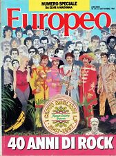 EUROPEO 1987/37=40 ANNI DI ROCK SPECIALE MIGLIORI LP DISCHI MUSICA=MADONNA=