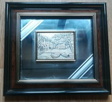 Quadro bassorilievo argento - quadro,