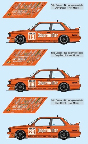 Decals bmw e30 - m3,