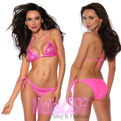 Bikini costume bagno rosa - bikini,