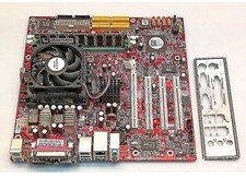 MICROSTAR MS-7145 RS482M-II, SCHEDA MADRE, CPU AMD 2GHZ, RAM DDR 400, 1GB, #Z10.