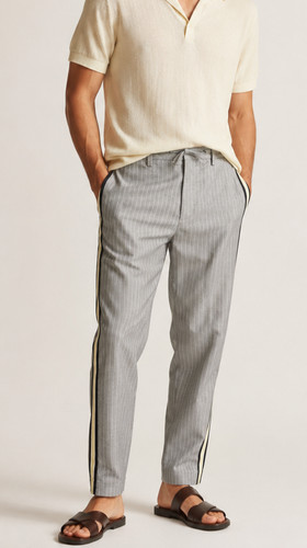 Pantalone zara uomo grigio - pantalone,