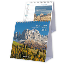 Calendario da Tavolo Dolomiti Akena 2026 cm. 16x17