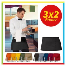 GREMBIULE DA CUCINA CORTO DAVANTINO BAR PER LAVORO BAR CAMERIERE RISTORANTE