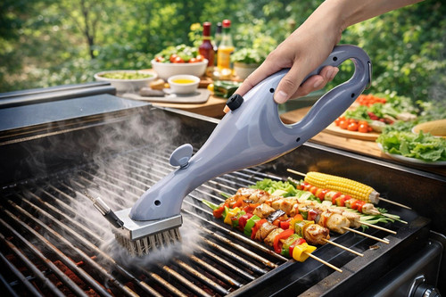 Spazzola pulizia vapore bbq - spazzola, a