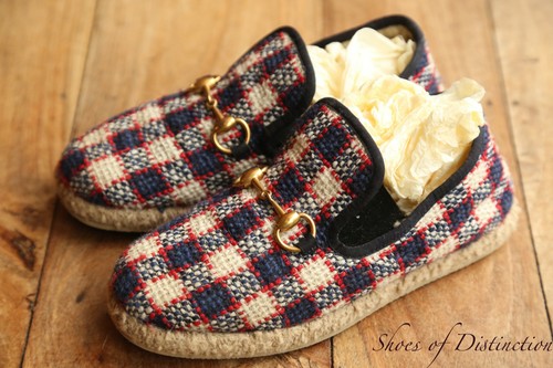 Mocassini gucci scacchi - gucci,