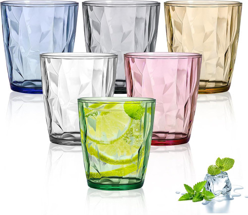 Set bicchieri colorati - bicchieri,