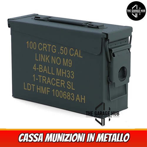 Cassa munizioni metallo - cassa, in