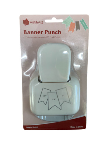 Woodware banner punch - woodware,