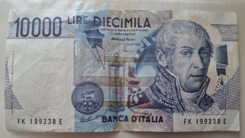 Banconota diecimila 10000 - diecimila, lire