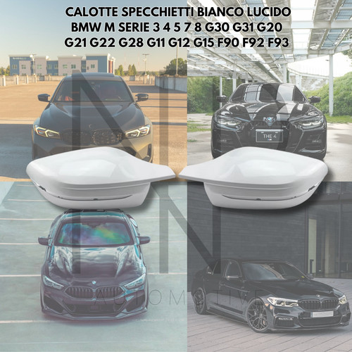 Calotte specchietti bianche - ✅calotte,
