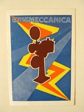 Cartolina pubblicitaria CINEMECCANICA
