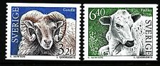 Svezia 1994 Gotland pecora, mucca di montagna. Incisore L Sjöblom. MNH