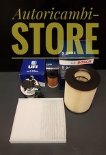KIT TAGLIANDO FILTRI FORD C-MAX 1.6 TDCI 66 74 80 KW 90 101 109 CV BOSCH UFI