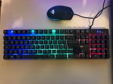 TASTIERA E MOUSE GXT GAMING RETROILLUMINATA MULTICOLOR 
