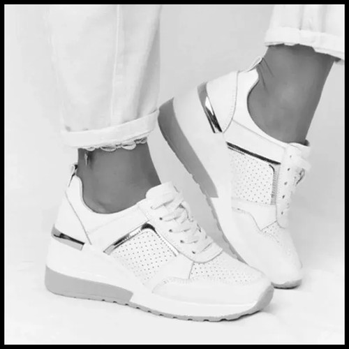 Sneakers donna zeppa