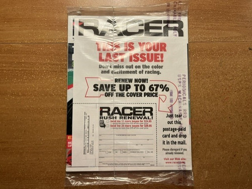 Racer magazine 152 - magazine, #152