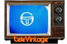 Giacca tuta giubbino Sergio Tacchini anni 80 vintage jacket taglia 44