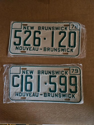 New brunswick license - new,