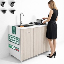 Cucina Completa 120x60cm Olmo