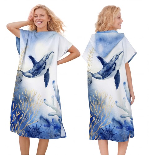 Poncho surf asciugatura - da, ad