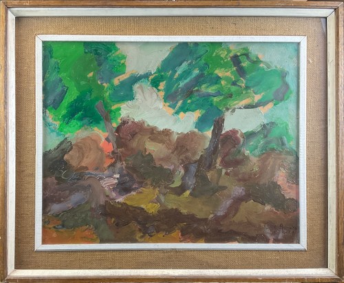 Livio pezzato dipinto olio - dipinto, su