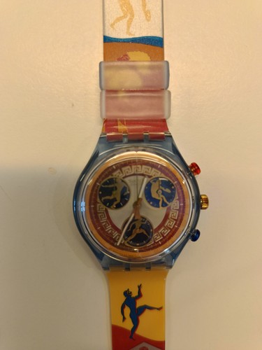 Swatch chrono watch