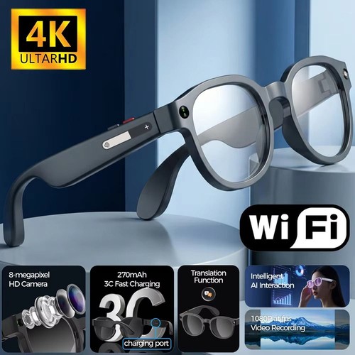 Smart glasses 8mp - ai,