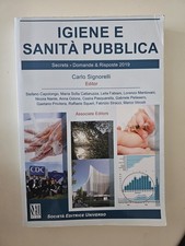 Igiene E Sanità Pubblica, Carlo Signorelli Editor 2019
