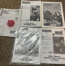 LOT OF 5 Peg Perego John Deere