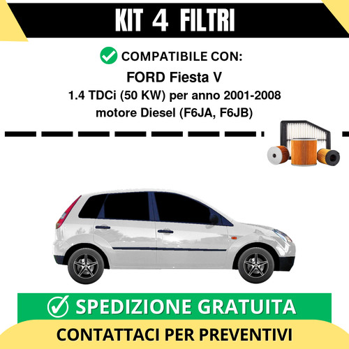 Kit filtri tagliando - 4,