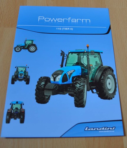 Brochure depliant agricoltura