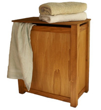 Porta biancheria in legno bagno porta giocattoli bambino cesto panca