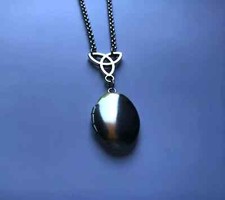 Collana donna portafoto - donna, ovale