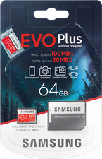 Micro samsung evo plus 64gb - sd,