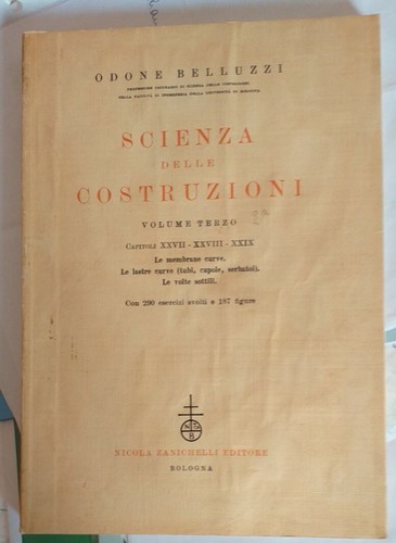 Scienza delle costruzioni - scienza,