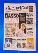 GAZZETTA DELLO SPORT 29 MAGGIO