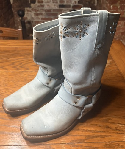 Stivali vintage frye blu - frye, cielo