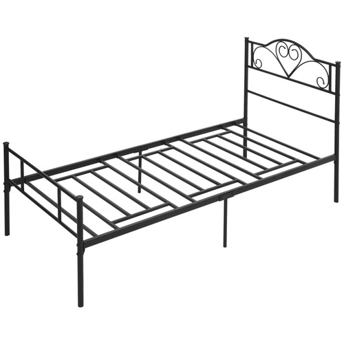 Homcom struttura letto - struttura, singolo
