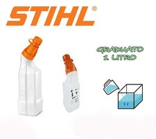 TANICA BOTTIGLIA DOSATORE STIHL 1 LITRO GRADUATA MISCELA BENZINA CARBURANTE