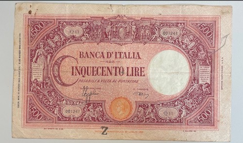 Banca italia banconota - nl*,
